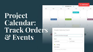 DesignFiles.co - Project Calendar