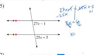 Leonzo corresponding angles