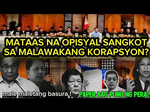 KAPAPASOK NA BALITA:Sino itong  mataas na opisyal sangkot sa malawakang korapsyon? maleta ng  basura