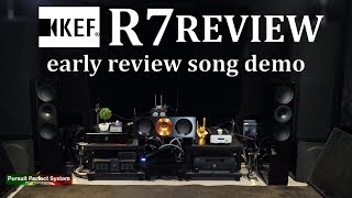 kef r7 speaker review