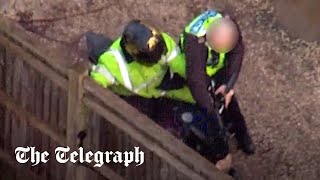 Watch: Motorcyclist caught by police after repeatedly speeding at 80mph ...