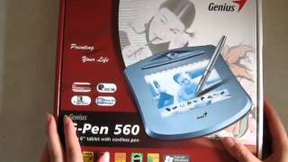 Видео Обзор на планшет Genius g-pen 560 (автор: AnyMash)