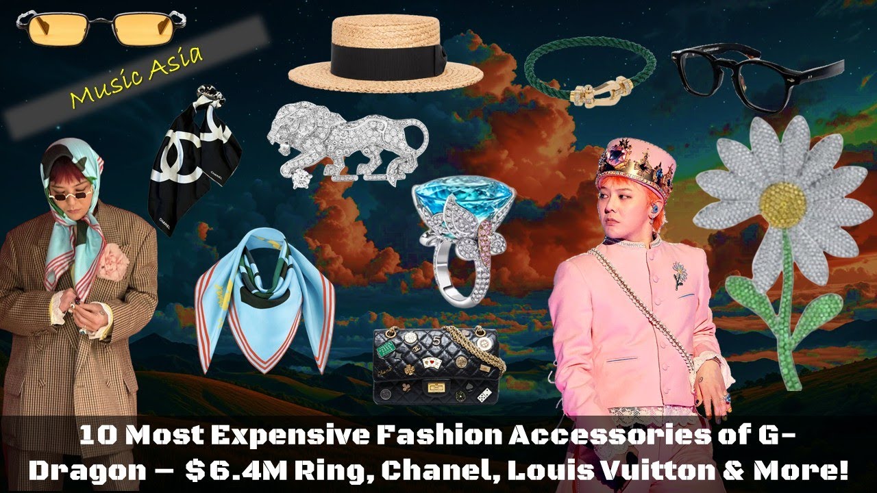 10 Most Expensive Fashion Accessories of G-Dragon – $6.4M Ring, Chanel, Louis Vuitton & More!
