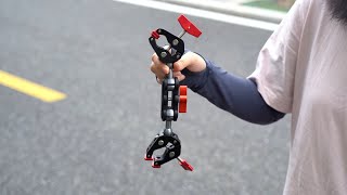 Mechrig Dual Super Clamp with Magic Arm | Rock-Solid Camera Rig Setup SJ011