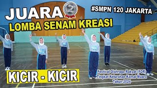 Download lagu Juara 2 Lomba Senam Kreasi Kicir Kicir Tk. Kelurahan Kamal Muara | Festival Olahraga Rakyat Th. 2024