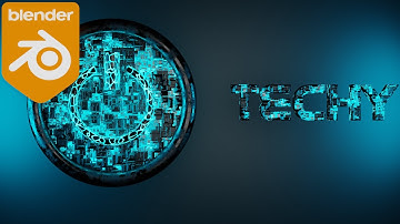 Blender - Greeble Logo Animation Tutorial (Eevee 2.9) - Beginner Friendly