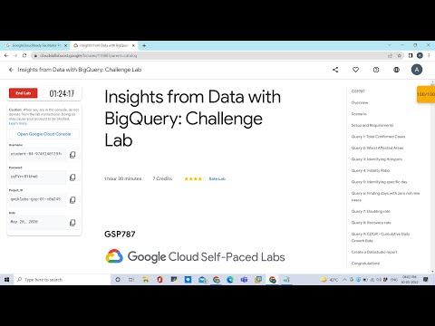 Insights from Data with BigQuery: Challenge Lab #googlecloudfacilitator #gcp #qwiklabs #quests