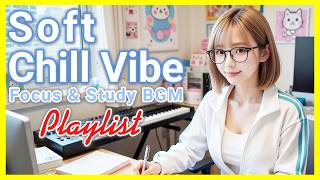 Playlist 🎧 Soft Chill Vibe: Focus & Study BGM - Indoor Music Union / #imu #studymusic #focusmusic screenshot 3