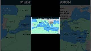 Mediterranean region || #map #upsc #mediterraneansea Mediterranean region || #map #upsc #mediterraneansea