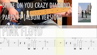 Shine On You Crazy Diamond Parts I-V Pink Floyd Cover • Guitar Tab • Tutorial • Lesson