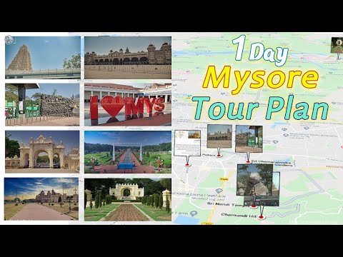 Mysore tourist places | Mysore tourism | One Day Mysore Trip plan | Travel Plan for #mysore #mysuru