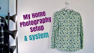 My HOME Photography SETUP for ReSelling Clothing on ebay Poshmark Mercari | ebay ReSeller