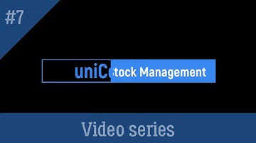 uniCenta oPOS Stock Management