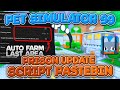 👮♂️ PET SIMULATOR 99 | 2024 PRISON UPDATE SCRIPT 👮♂️