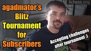 agadmator's Friday Blitz Tournament for Subscribers! - lichess.org screenshot 5