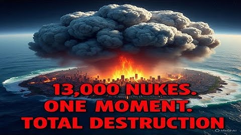 What If All 13,000 Nukes Exploded Together?#facts #thenwhat