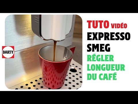 How to adjust coffee volume on your SMEG BCC11 espresso machine