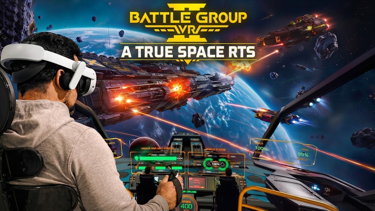 BattleGroup VR 2 - The RTS We Have Been Waiting For?