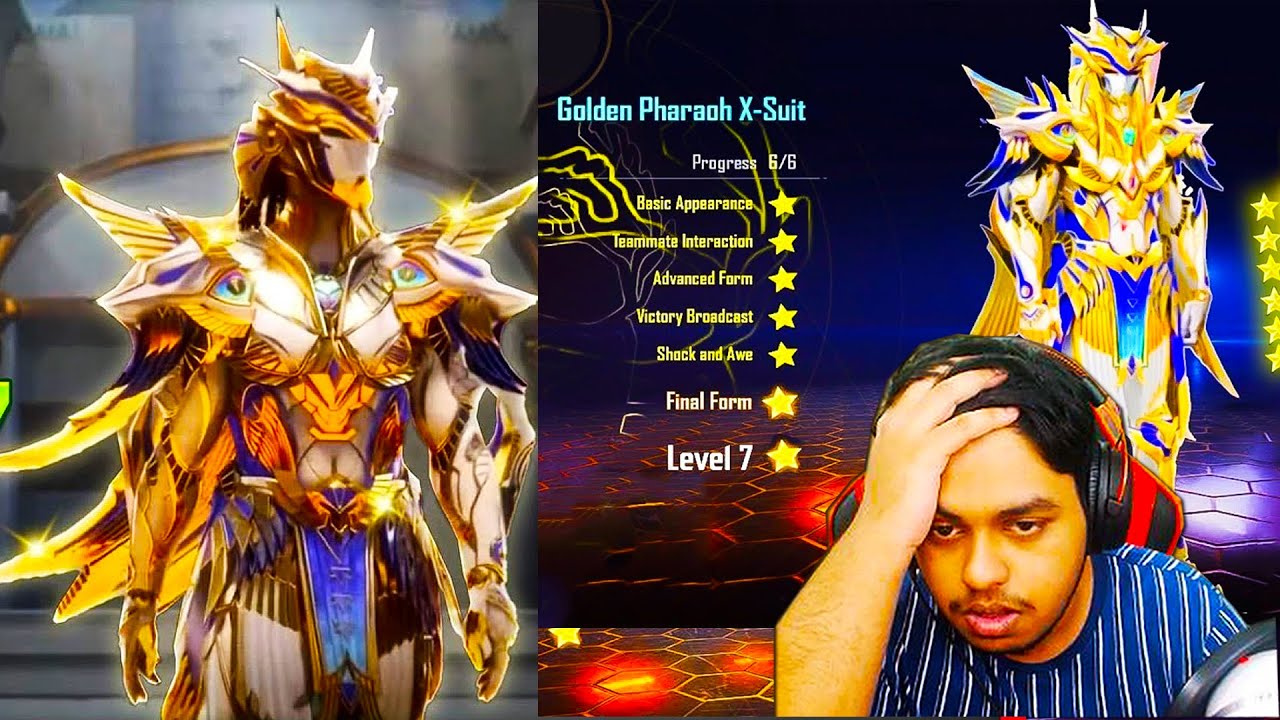 NEW Max Lvl 7 Pharaoh X- Suit NEW Mythic Outfits TikTok | BEST Moments in PUBG Mobile