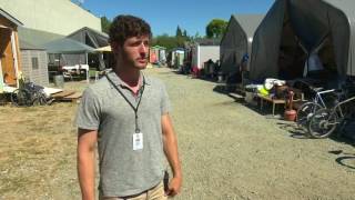 Inside 'tiny home' homeless village