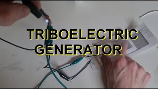 Diy Triboelectric generator