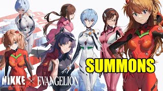 GODDESS OF VICTORY: NIKKE × EVANGELION Collab Summons! @BlueEyesWhiteDrake
