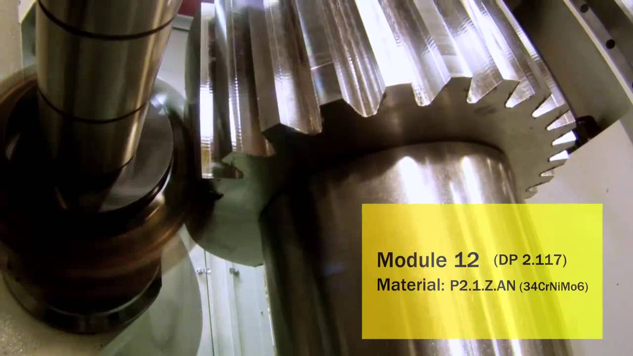 Phay bánh răng định hình - YouTube