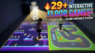 🔥29 Interactive Floor Games in ONE Portable Floor Projector System! 🎮