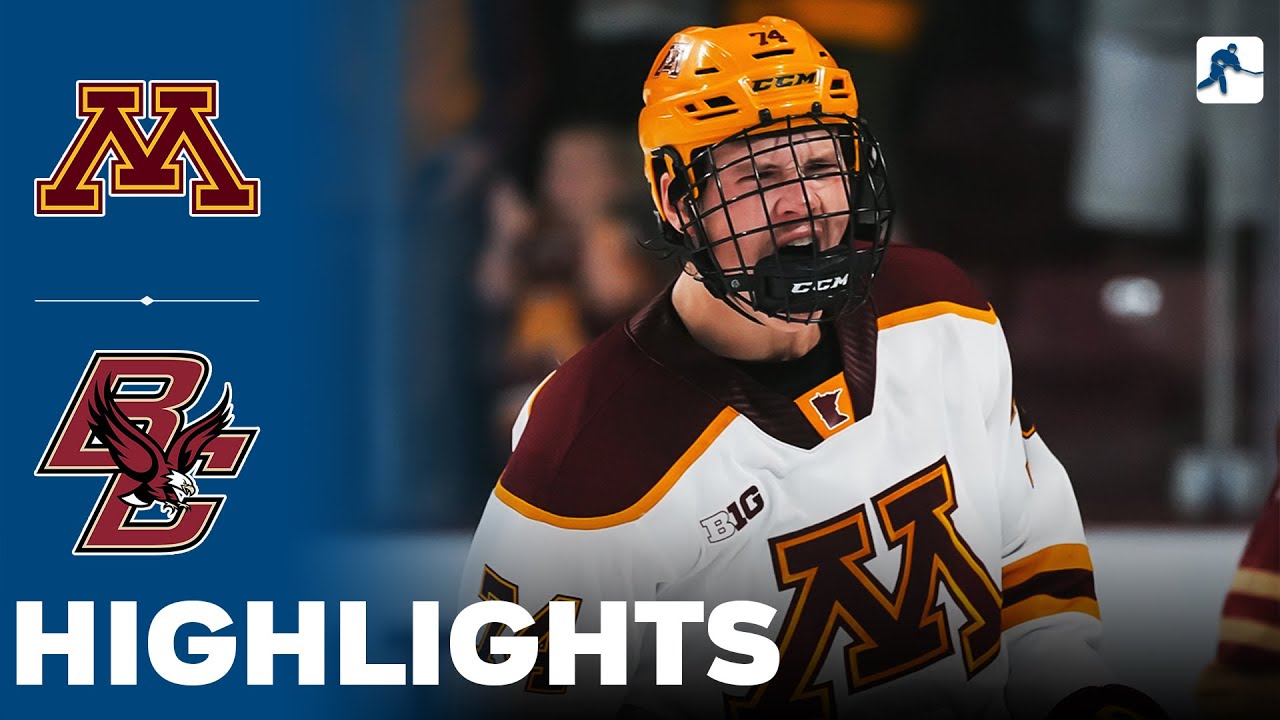 Minnesota vs Boston College | NCAA College Hockey | Highlights - October 10, 2025
