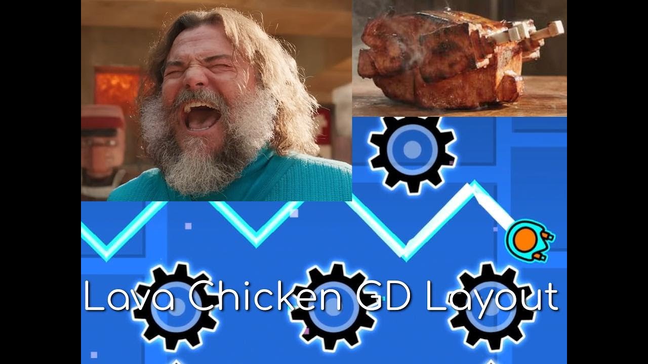 Steve's Lava Chicken Layout | Geometry Dash - YouTube