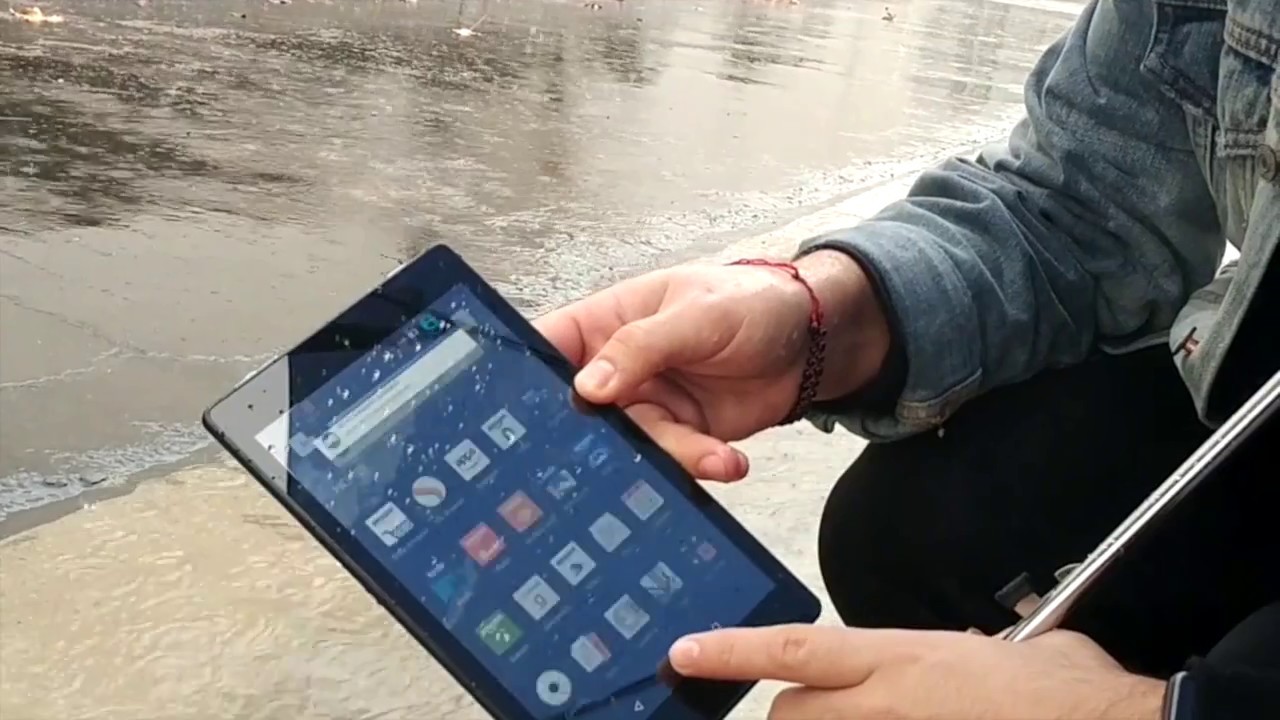 Amazon Kindle Fire HD Water Resistant!!!DROPPED IN WATER YouTube