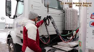Inspecting Trailer Coupling