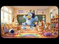 Bluey at Happy School Learning While Having Fun English