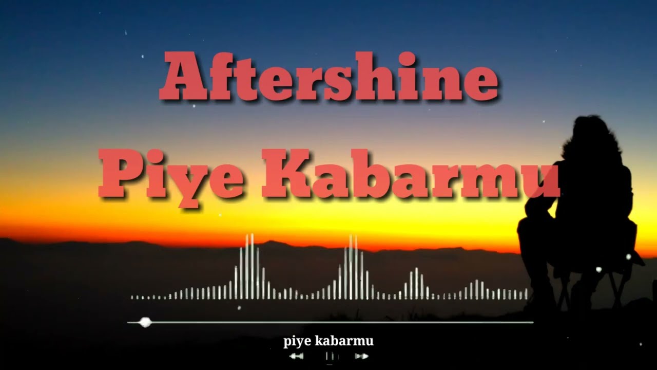 Aftershine - piye kabarmu (lirik)