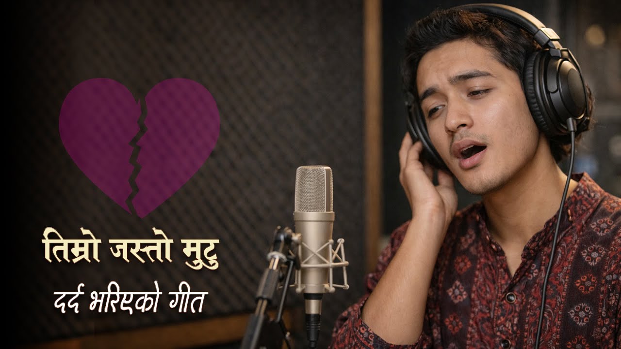 Timro Jasto Mutu |  तिम्रोजस्तो मुटु | Ramesh Poudel | Male Version