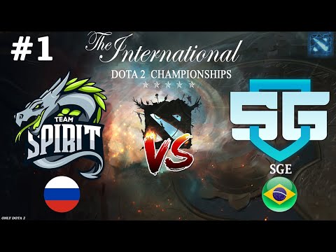 Видео: СПИРИТ КАК И ВП ХОТЯТ В ВЕРХНЮЮ СЕТКУ! | Spirit vs SG e-sports #1 (BO2) The International 10