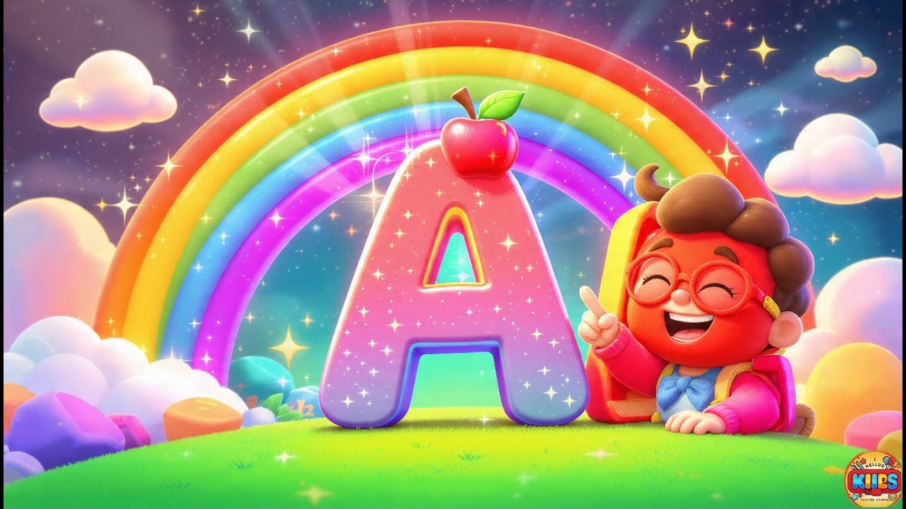 🎤 Rap Style ABC Alphabet Song | Cool Alphabet Learning for Kids 🎵