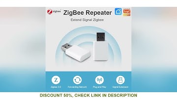 USB Tuya ZigBee Signal Repeater Gateway Hub Signal Amplifier Smart Home Devices Automation Tuya APP