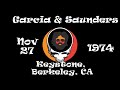 Garcia and Saunders 11/27/1974