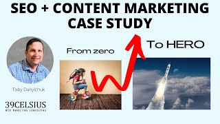 SEO + Content Marketing Case Study - Zero to 1 Million Monthly Impressions, 5600 Clicks per Month