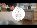 How To Use Plaster Wrap (gorgeous texture!)