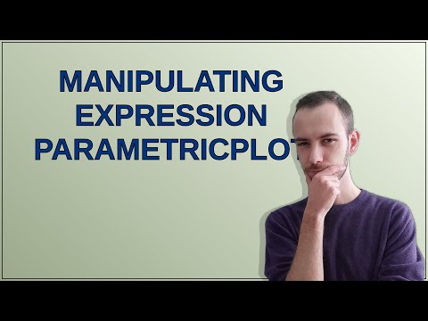 Mathematica: Manipulating expression ParametricPlot