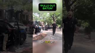 Officer On A Power Trip