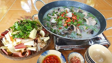 Cá Đuối Nấu Cơm Mẻ Bắp Chuối Cuối Tuần Gia Đình Quây Quần | MTQH