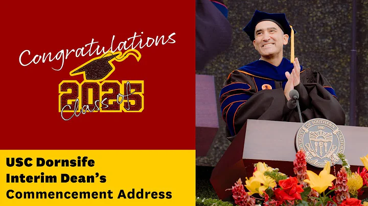 USC Dornsife Interim Dean Moh El-Naggar’s 2025 Commencement Address