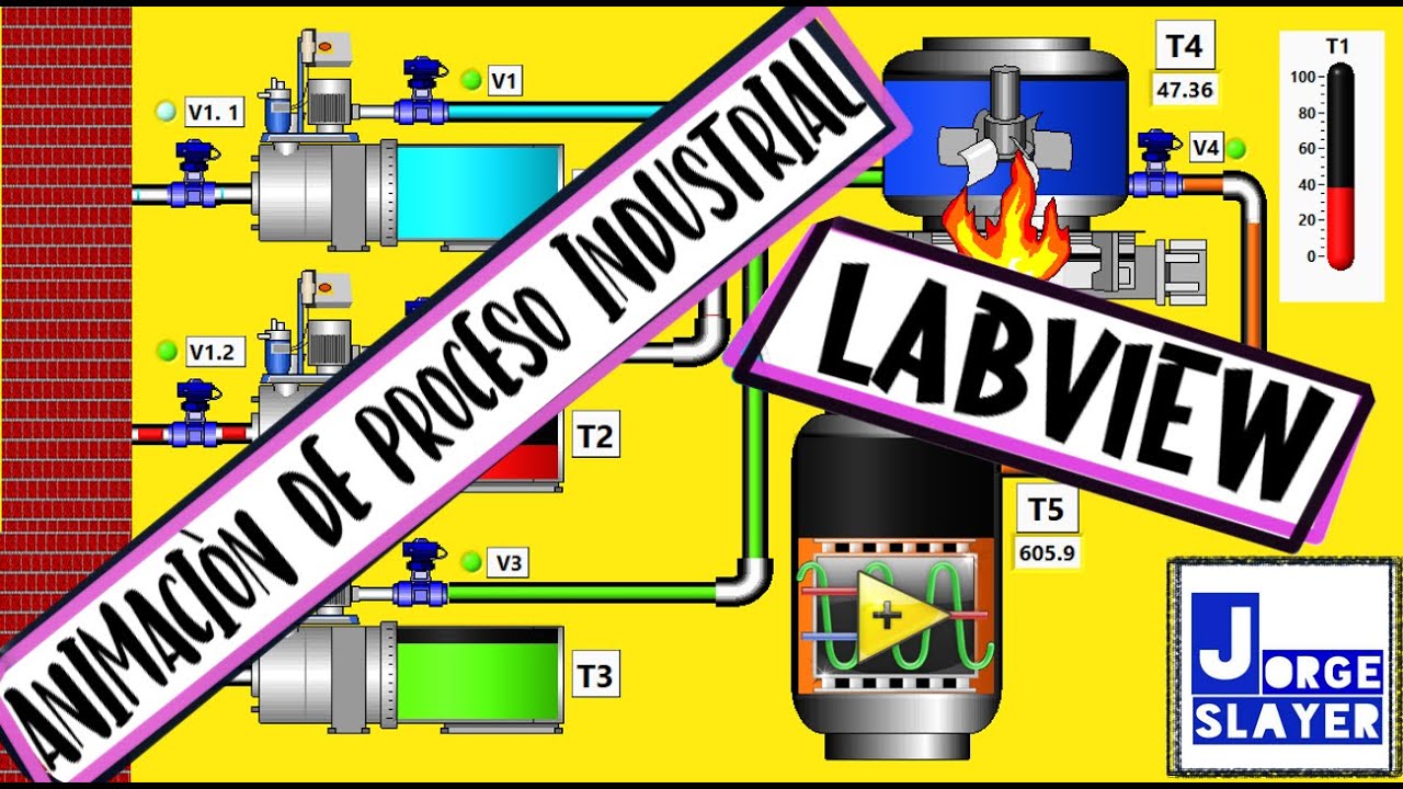 LabVIEW Programación y animación de un proceso industrial - parte 2 (24