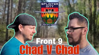 Head to Head VS Chad Heacock| Splinter City Disc Golf Course| F9 Gold Tees