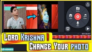 Lord Krishna Photo Editing Tutorial  in Picsart & Lightroom | Shree Krishna Photo Editing Tutorial screenshot 4