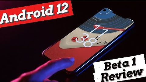 ANDROID 12 BETA  | on GOOGLE (PIXEL 4a) | INSTALLATION + OVERVIEW | ENGLISH | ANI ONLINE |