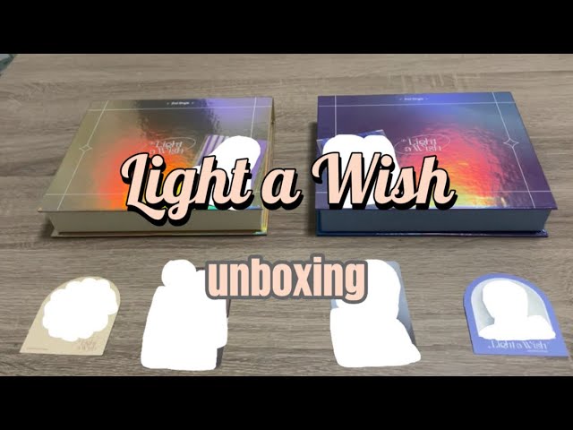 【新品未開封】Lightsum / Light a Wish LIGHTSUM(라잇썸) - 2nd Single [Light a Wish] 앨범 언박싱